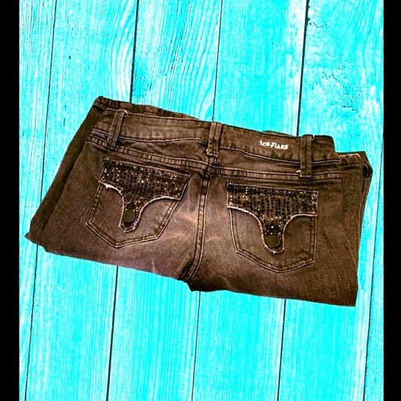 3/$25 ZCo Jeans Boot Cut With Bling Size 5 - Picture 11 of 11